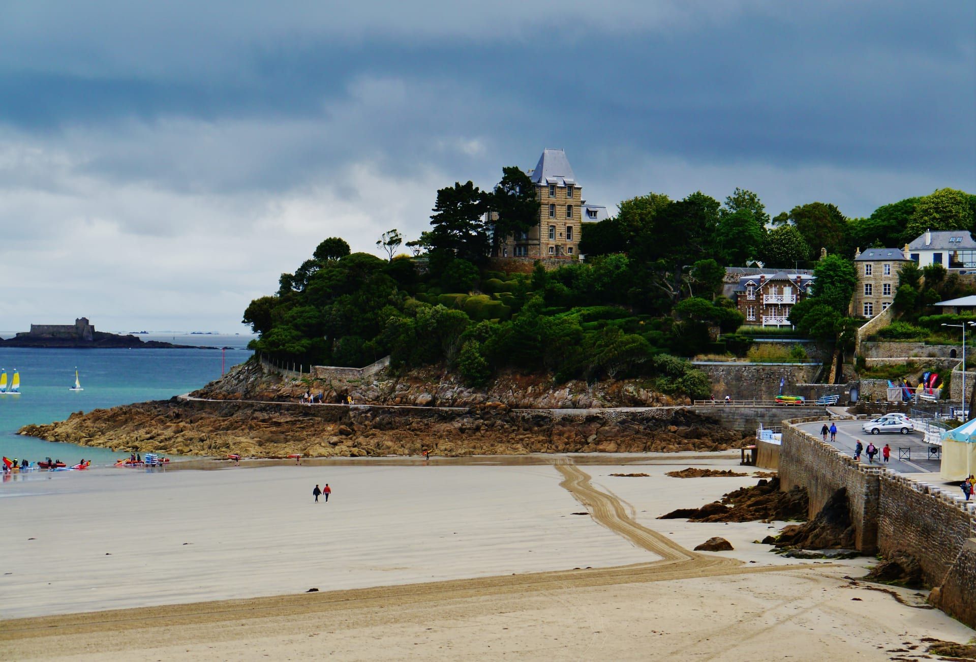 Dinard — Plage de l'Écluse